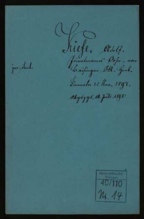 Adolf Kiefe (1876-1941)