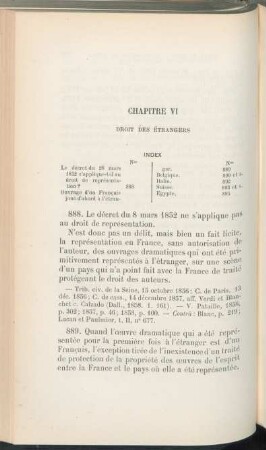 Chapitre VI. Droit des étrangers