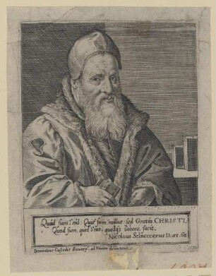 Bildnis des Nicolaus Selneccerus