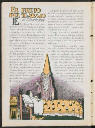 El fruto del trabajo