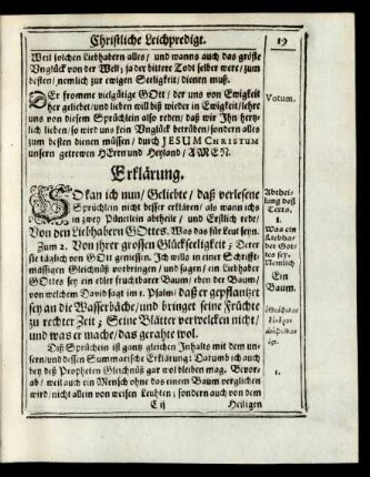 Erklärung. [I. Was ein Liebhaber Gottes sey.]