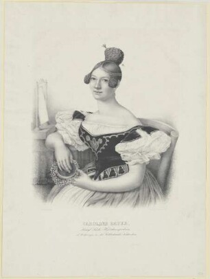 Bildnis der Caroline Bauer