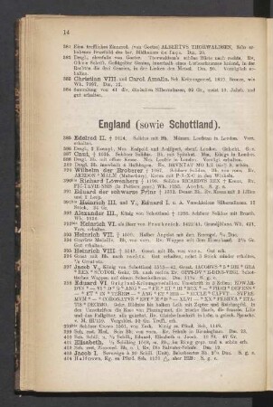 England (sowie Schottland)