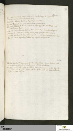 [Gabriel Bucelin: Calendarium historicum]