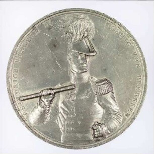 Medaille auf die Befreiungskriege 1813 1814 1815