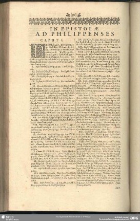 In Epistolae Ad Philippenses