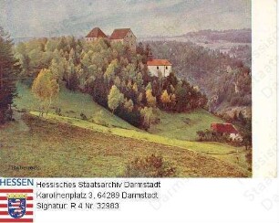 Rabeneck, Burg bei Waischenfeld / Ansicht