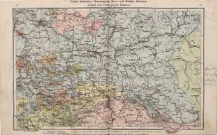Posen, Schlesien, Brandenburg, Prov. und Königr. Sachsen, Anhalt und Thüringische Staaten