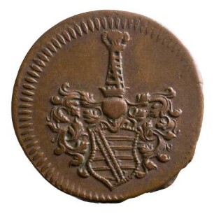 Münze, Pfennig, 1747