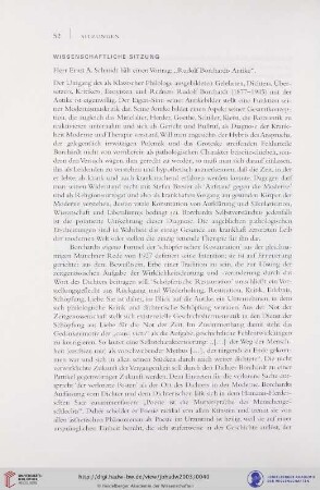 Rudolf Borchardts Antike