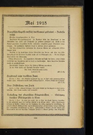 Neue Beschießung von Paris.