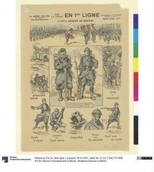 En 1ère ligne. La guerre 1914-1916.