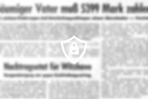 Säumiger Vater muß 5399 [Name maskiert]