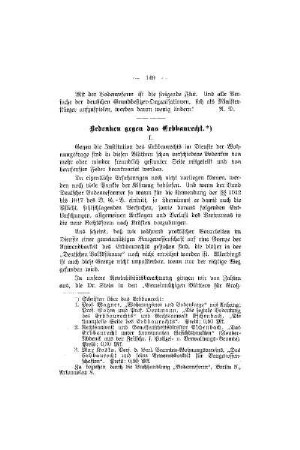 Bedenken gegen das Erbaurecht