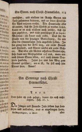 113-122, 13. Am Sonntag nach Christi Himmelfahrt
