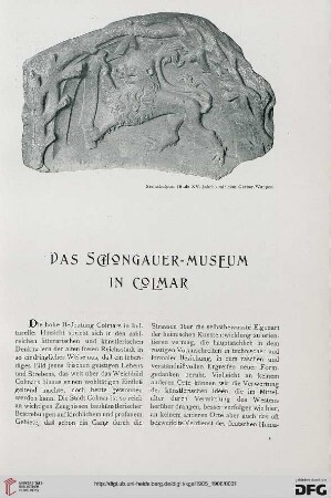 Das Schongauer-Museum in Colmar