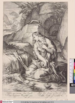 [Die büßende Magdalena; St Mary Magdalene repentant]