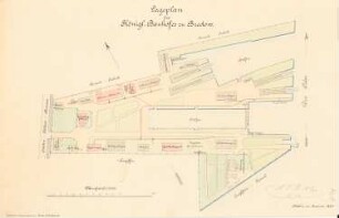 Bauhof Bredow, Stettin: Lageplan 1:1000