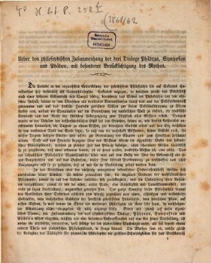 Programm des Gymnasiums zu Stendal : mit welchem zu der ... stattfindenden öffentlichen Prüfung ergebenst einladet. 1861/62