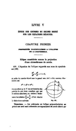 Livre V. Étude Des Courbes Du Second Degré Sur Les Équations Réduites.