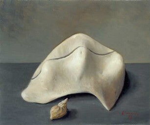 Weiße Muschel