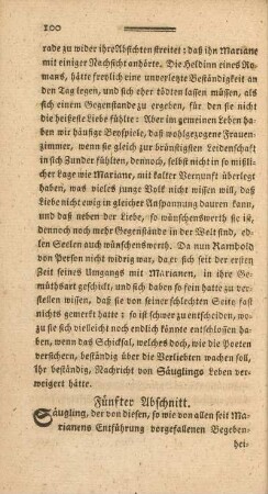Fünfter Abschnitt.