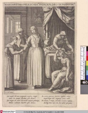Margaretha Religiosissma Princeps, Deo Signata Virgo