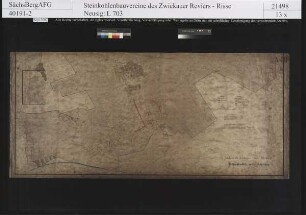Pechkohlenflöz, untere Abteilung mit Nachbringungen