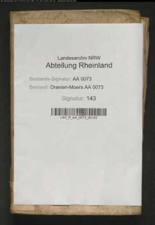 Domänen-Naturalien-Rechnung von 1670, 1671, 1675