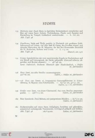 Stoffe (Nr. 153-173)