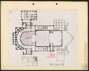 Neues Theater, Leipzig: Grundriss