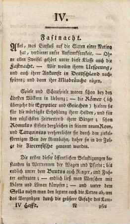 Deutschlands achtzehntes Jahrhundert, 1,4