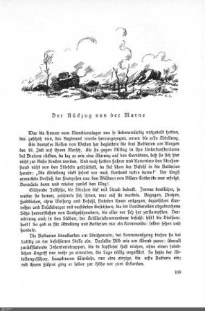 Der Rückzug von der Marne