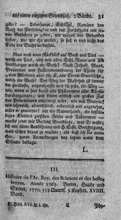 Histoire et mémoires. Ann.1763. Tom.19.