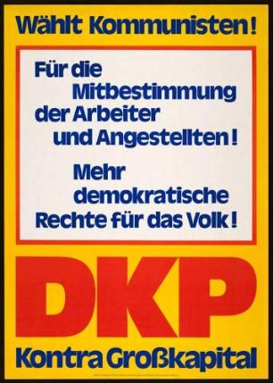 DKP, Bundestagswahl 1972