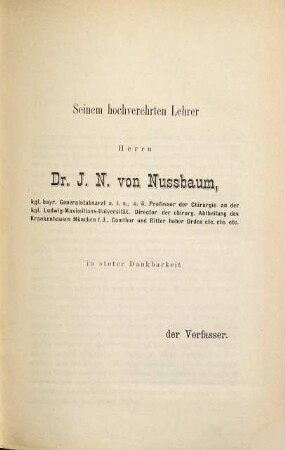 Ueber die Resection des Nervus mentalis : Inaug.-Diss.