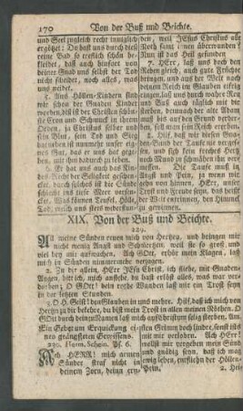 XIX. Von der Buß und Beichte