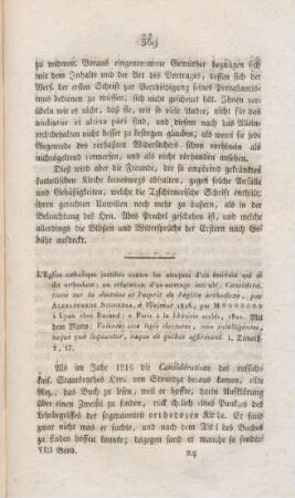 369-373 "Considerations sur la doctrine et l'esprit de l'eglise orthodoxe" von Alexander Stourdza