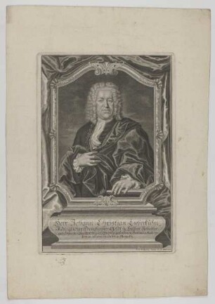 Bildnis des Johann Christian Lieberkühn