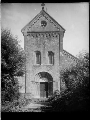 Wölchingen Evangelische Johanniter Kirche Außenansicht von Westen