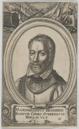 Bildnis des Maximilianvs Henninivs Bossuvi