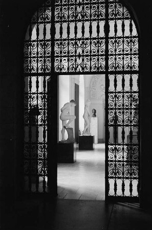 Blick in die Ausstellungsräume des Bildermuseums im Gebäude des ehemaligen Reichsgerichtes in Leipzig