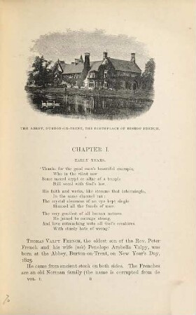 The life and correspondence of Thomas Valpy French : With Illustrations, 1