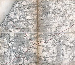 13 Rügenwalde. Topographische Karte vom östlichen Theile der [preussischen] Monarchie (Generalstabskarte)