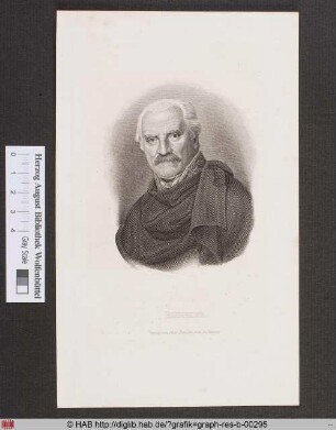 Porträt des Gebhard Leberecht Blücher