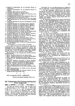 Bestimmungen über Erziehung und Unterricht in der Hauptschule : [Amtliche Erlasse] ; [Amtlicher Teil]