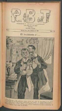 El incidente n°... - [Caricatura]