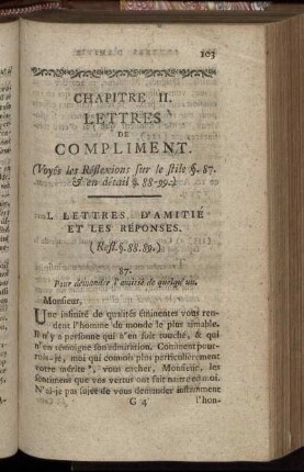 Chapitre II. Lettres De Compliment.