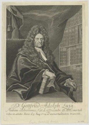 Bildnis des Gottfried Adolph Luja