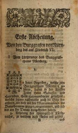 Johann Paul Reinhards Entwurf einer Historie des Königl. Chur- und Fürstl. Hauses Brandenburg